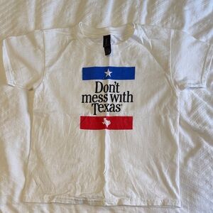 Kids White Graphic T-Shirt